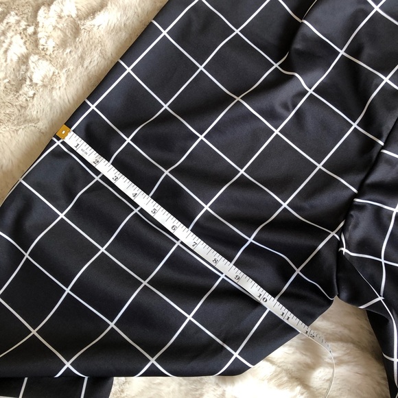 H&M Women's Black and White Trousers 33 size - Picture 12 of 16